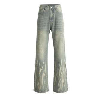 GWAF Jeans Unisex Moderate Straight Fit Pants