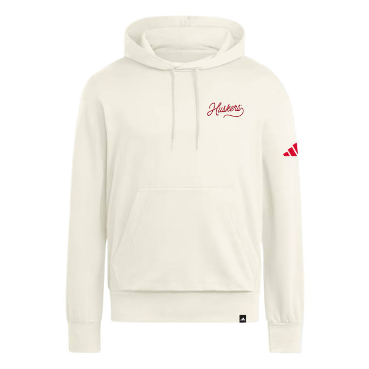 Adidas Adidas Sweatshirts Men's Ivory Hooded Non Detachable Moderate