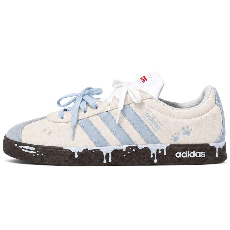 Adidas Adidas VL COURT 2.0 Skateboard Shoes Unisex Low Top White