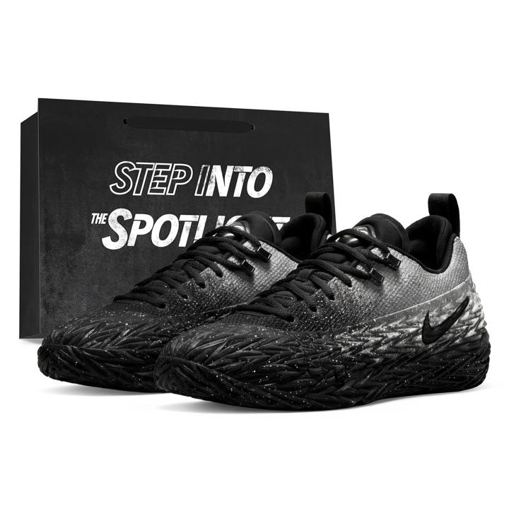 Nike Nike S.T. Charge Basketball Shoes Unisex Low Top Gray/Black