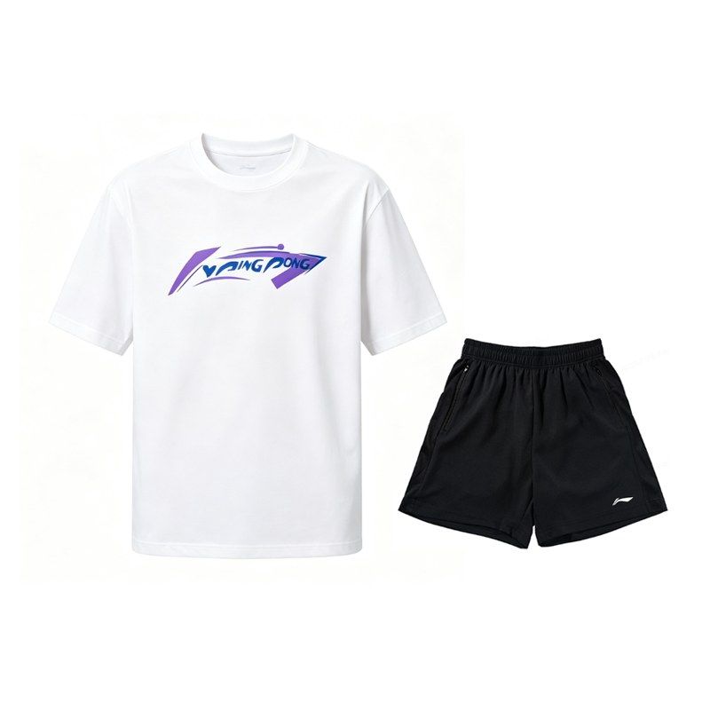 Li-Ning Li Ning Casual Sportswear Men's Crew Neck Moderate