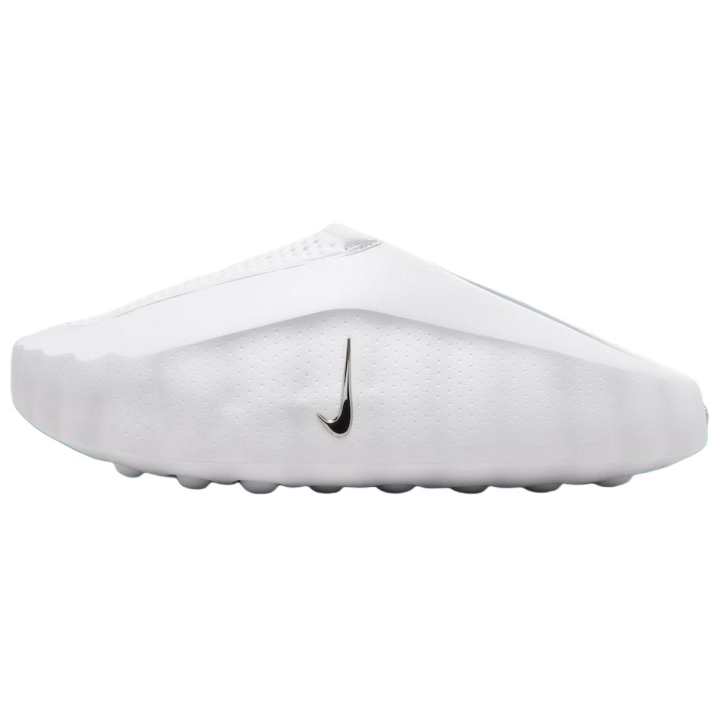 Nike Nike Mind 001 Closed Toe Slippers Unisex White/Metal Silver