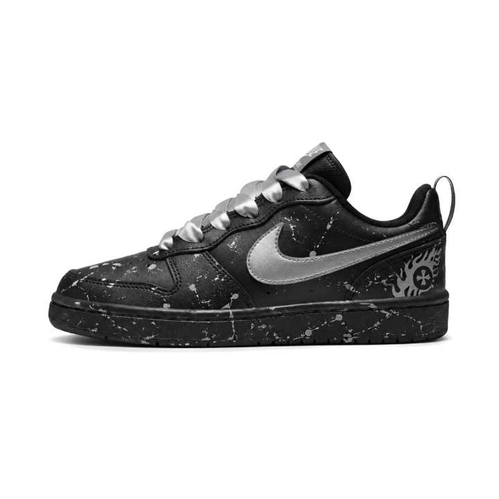 Nike Nike Court Borough Skateboard Shoes Unisex Low Top Black White