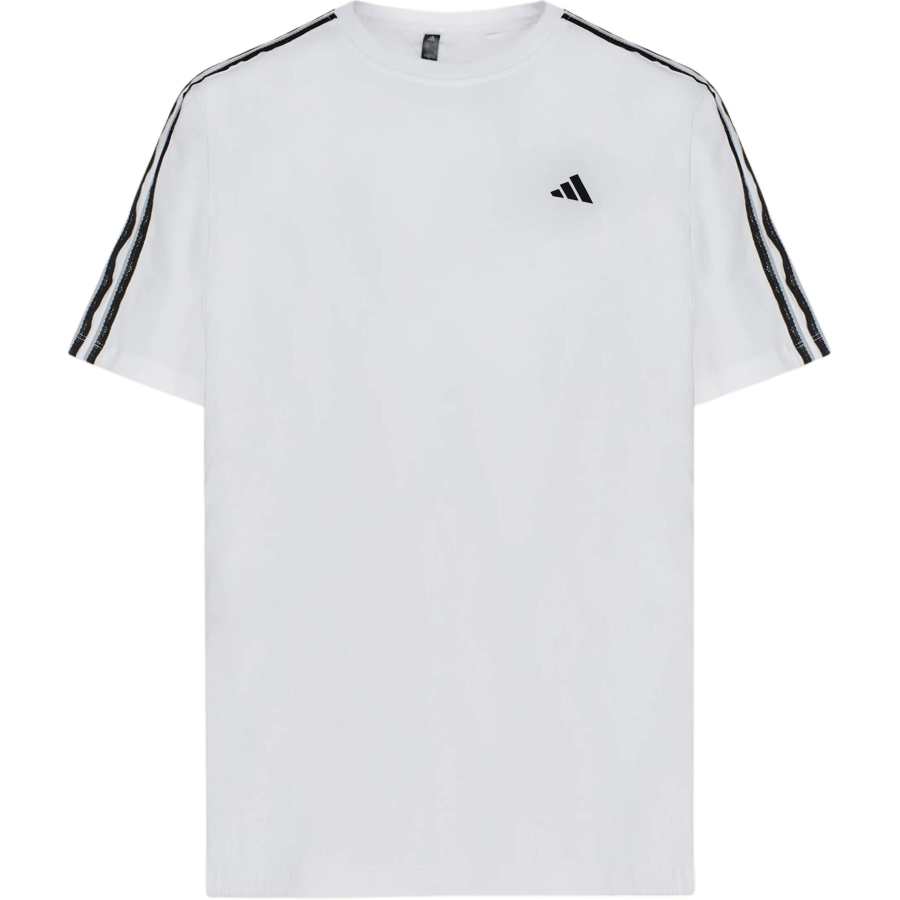 Adidas Adidas BOYFRIEND T Shirts Women's White Crew Neck Moderate