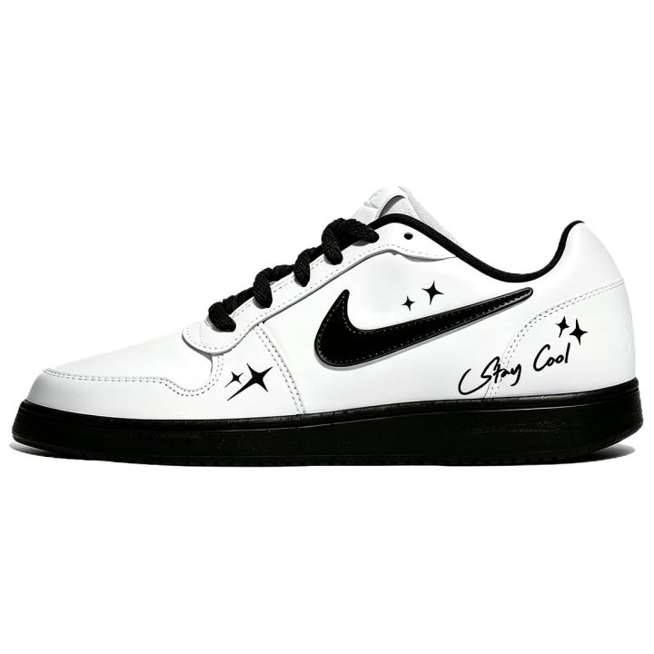 Nike Nike EBERNON Skateboard Shoes Unisex Low Top White