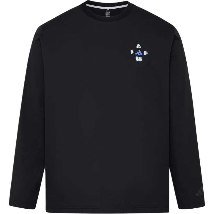 Adidas Adidas T Shirts Men's Black Crew Neck Moderate