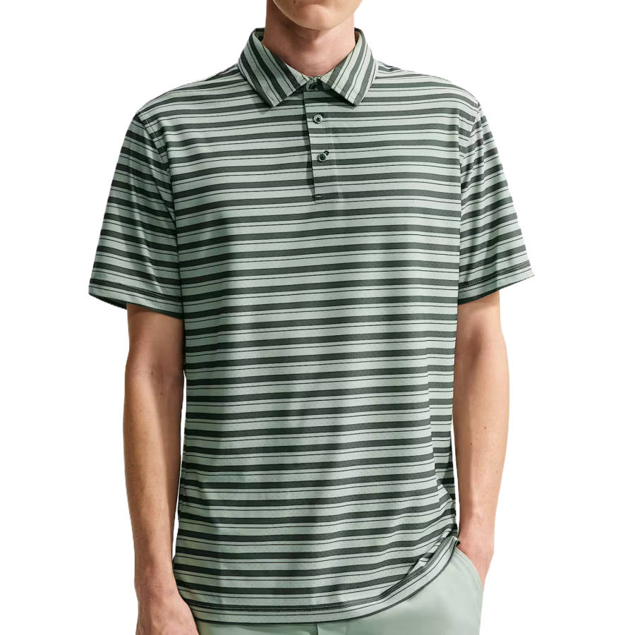 Nike Nike Golf Clothing Men's Green Camouflage/Jadeite Horizon/Green Camouflage Polo Collar Moderate