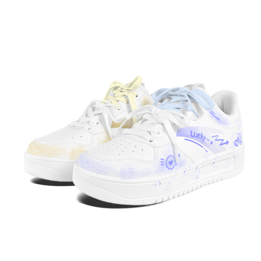 ANTA Easy Skateboard Shoes Unisex Low Top White