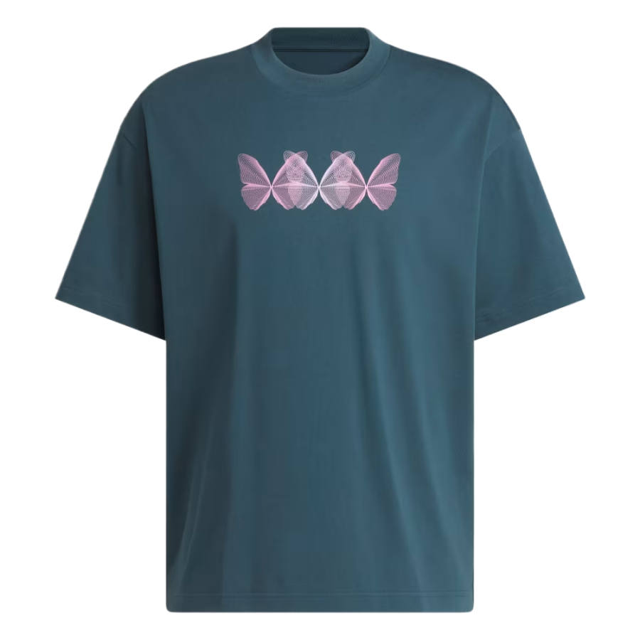 Adidas Adidas BASKETBALL T Shirts Unisex Polar Night Crew Neck