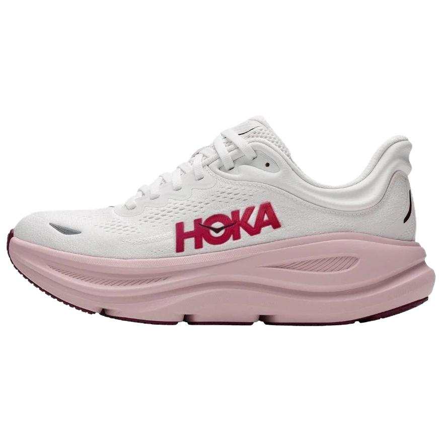 HOKA ONE ONE Bondi 9 Running Shoes Women's Pink White