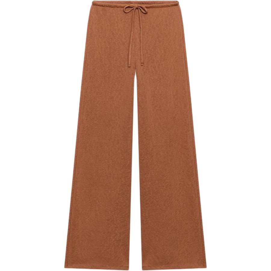 ZARA Casual Pants Women's Dark Brick Red Moderate