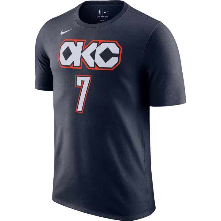Nike Nike T Shirts Men's Dark Blue Crew Neck