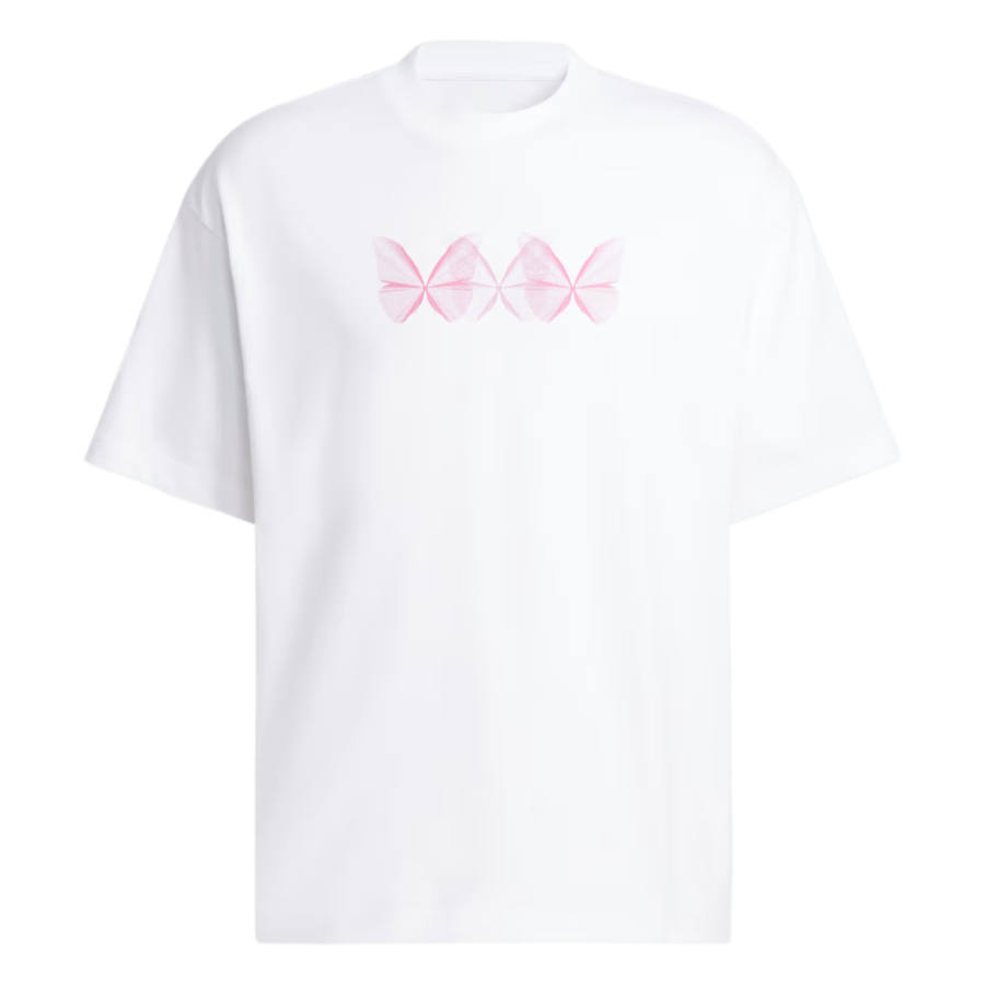 Adidas Adidas BASKETBALL T Shirts Unisex White Crew Neck