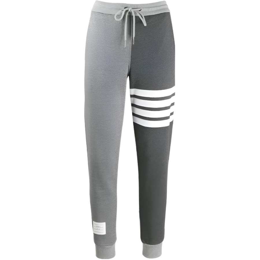 THOM BROWNE THOM BROWNE Two Tone 4 Bar Sweatpants