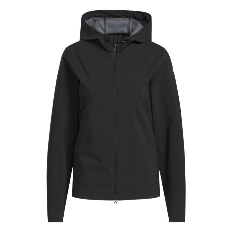 Adidas Adidas Jackets Women's Black Hooded Non Detachable Moderate Straight Fit
