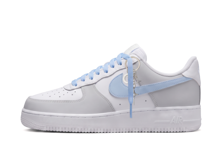 Nike Nike Air Force 1 Skateboard Shoes Unisex Low Top White Gray