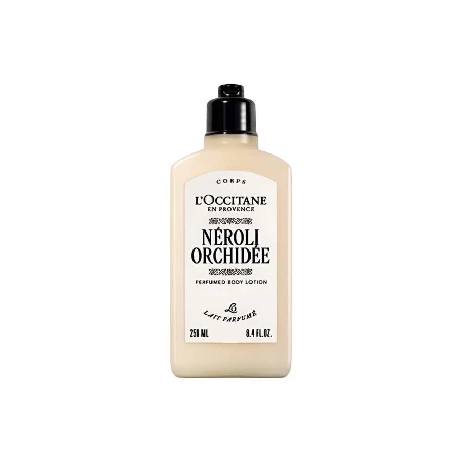 LOCCITANE Glass Neroli Deodorant Body Lotion Cleaning Hydrating Long Lasting Fragrance 250ml