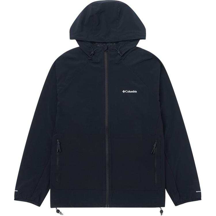 Columbia Sun Protection Jackets Men's Black Crew Neck
