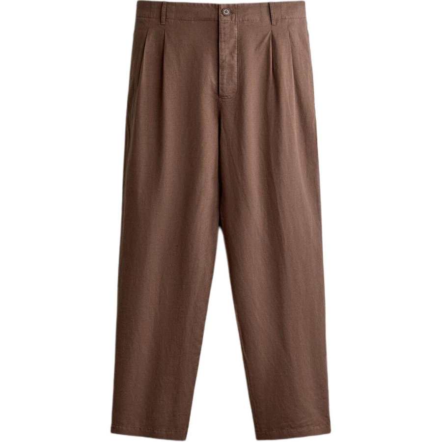 ZARA Casual Pants Men's Dark Brown Moderate Straight Fit Pants
