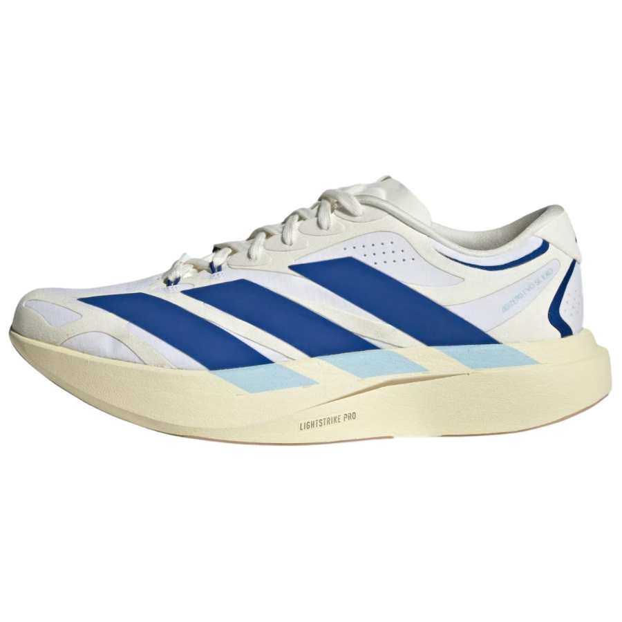 Adidas Adidas Adizero Evo SL Running Shoes Men's Cloud White/Preppy Royal Blue/Sky