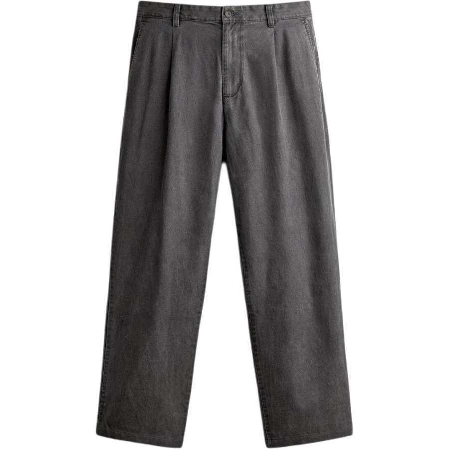 ZARA Casual Pants Men's Coal Gray Moderate Straight Fit Pants