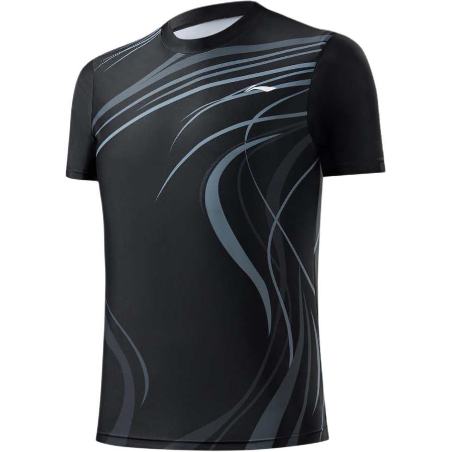 Li-Ning Li Ning Men's Swimwear Men's Black Square Leg Swim Trunks