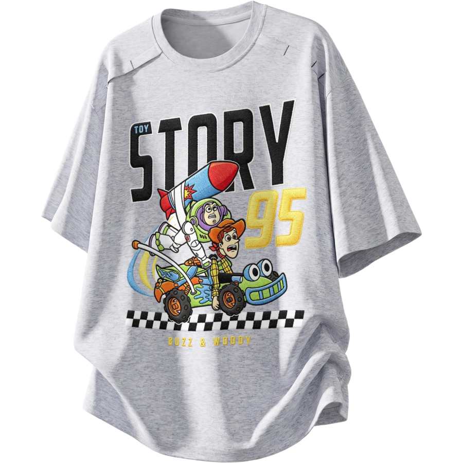 Disney T Shirts Unisex Crew Neck Moderate Straight Fit
