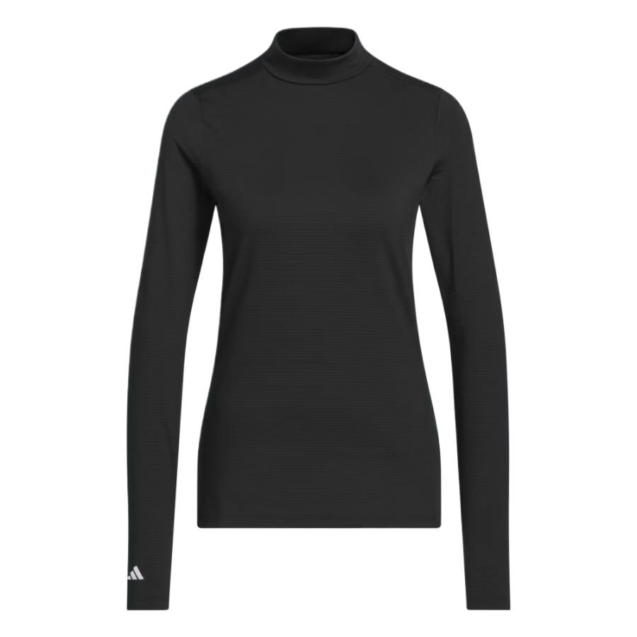 Adidas Adidas Ultimate365 Golf Clothing Women's Black Turtleneck Moderate