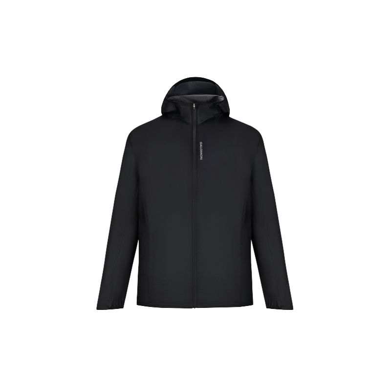 SALOMON Jackets Unisex Black Hooded Non Detachable Moderate