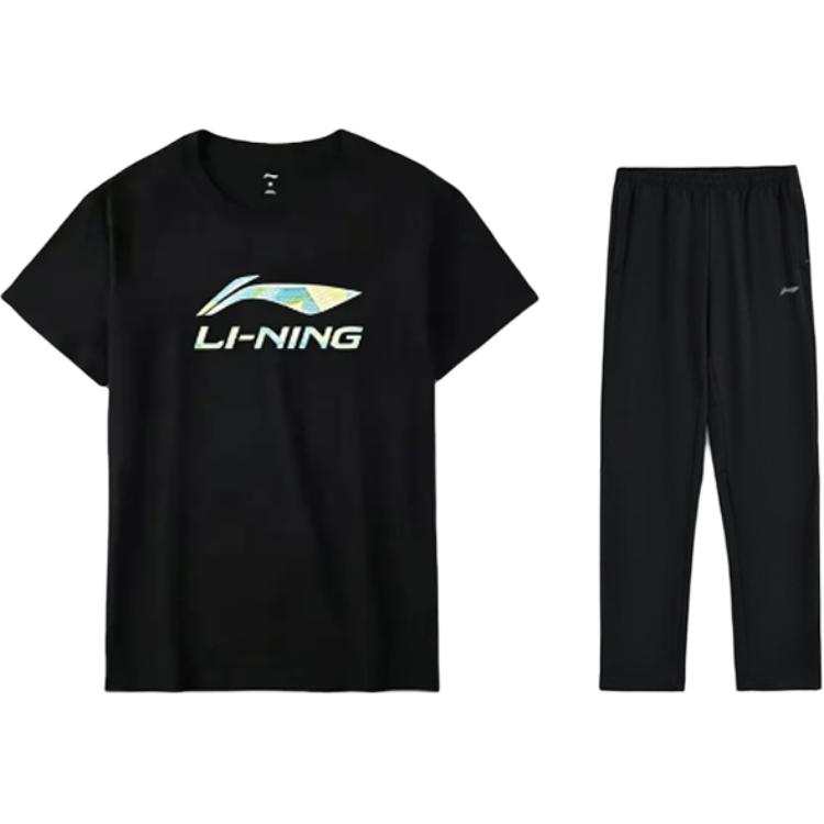 Li-Ning Li Ning Casual Sportswear Men's Crew Neck Moderate