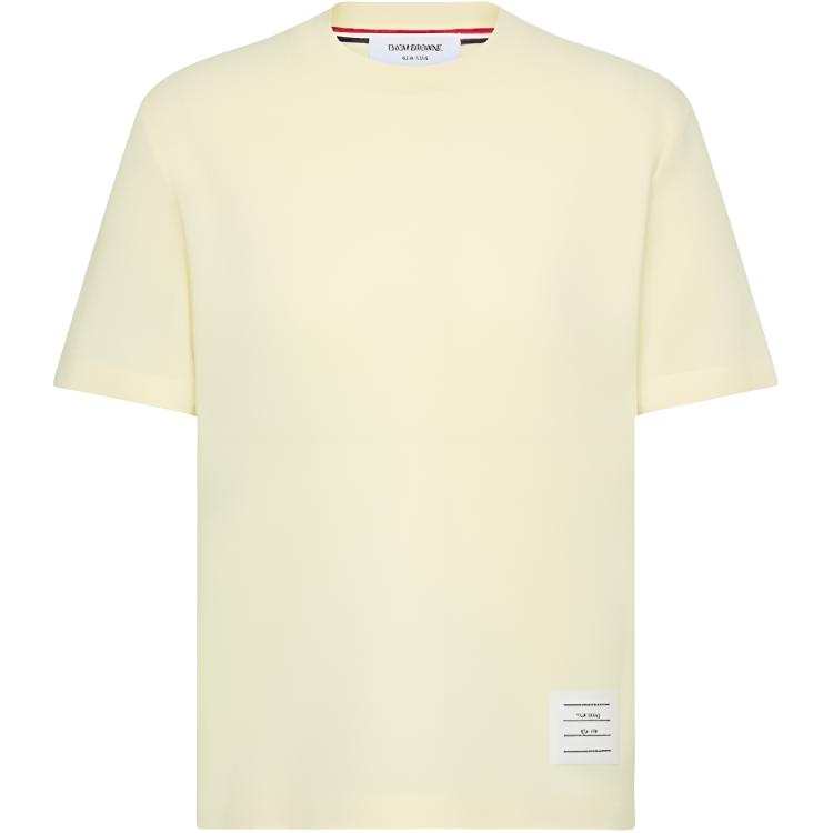 Thom Browne 4-Bar stripe-detail T-shirt
