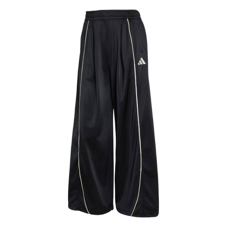 Adidas Adidas Knitted Sweatpants Women's Black Moderate Straight Fit Pants