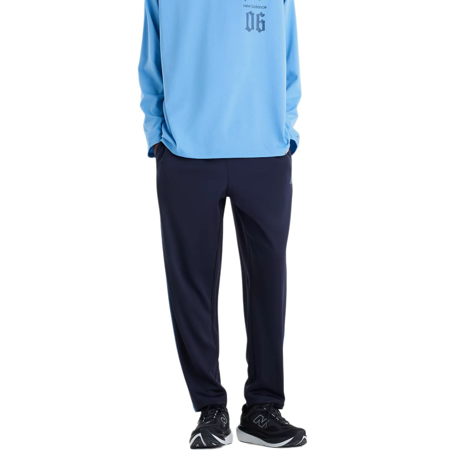New Balance New Balance Knitted Sweatpants Men's Dark Night Moderate Tapered Pants