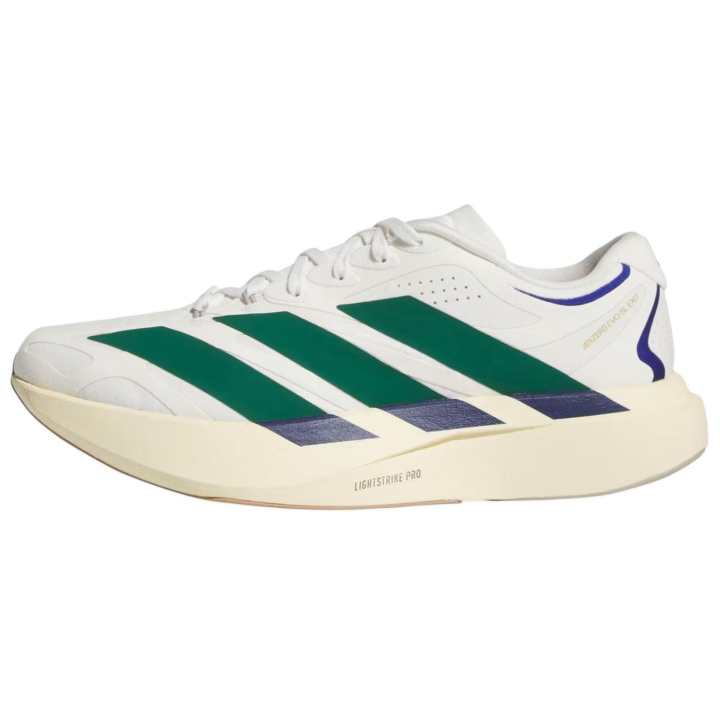 Adidas Adidas Adizero Evo SL Running Shoes Men's Core White/Preppy Green/Cream White