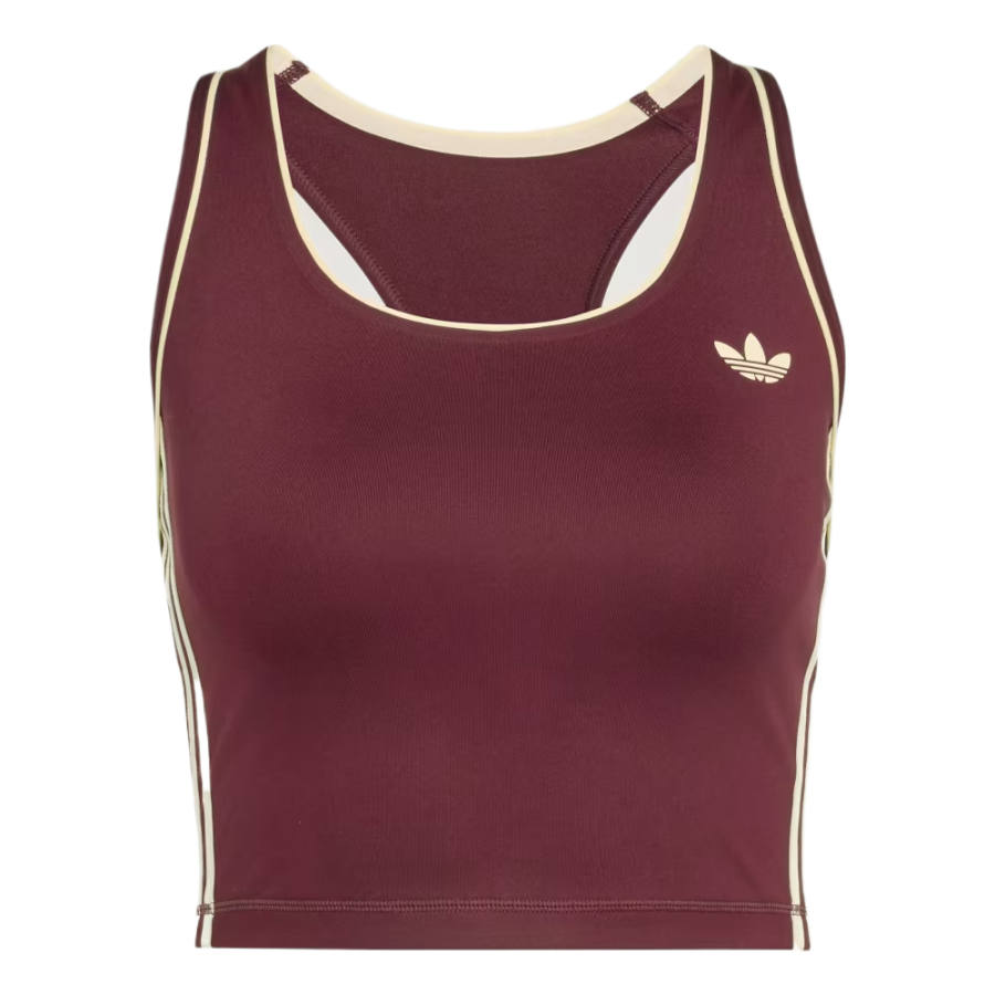 Adidas Originals Sports Underwear Women's Burgundy Square Collar