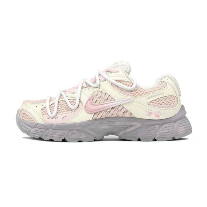 Nike Nike V5 RNR Running Shoes Women's Low Top Pink Beige & Gray