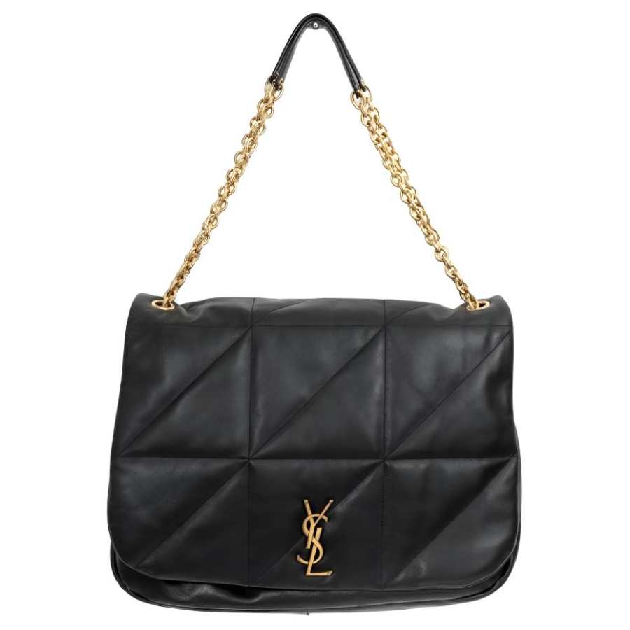 SAINT LAURENT Jamie Sheepskin Shoulder Bag Women's Black