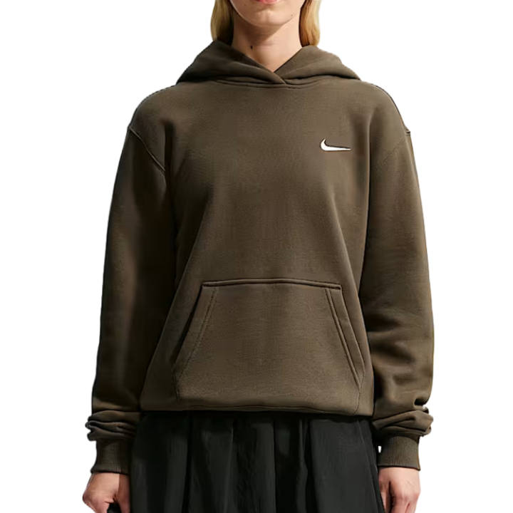 Nike Nike Sweatshirts Women's Dark Hazel/Sail White Hooded Non Detachable Moderate