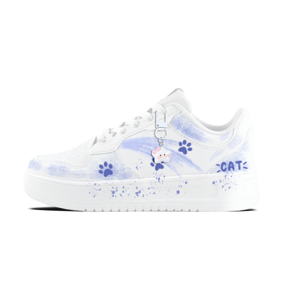 ANTA Easy Skateboard Shoes Women's Low Top White
