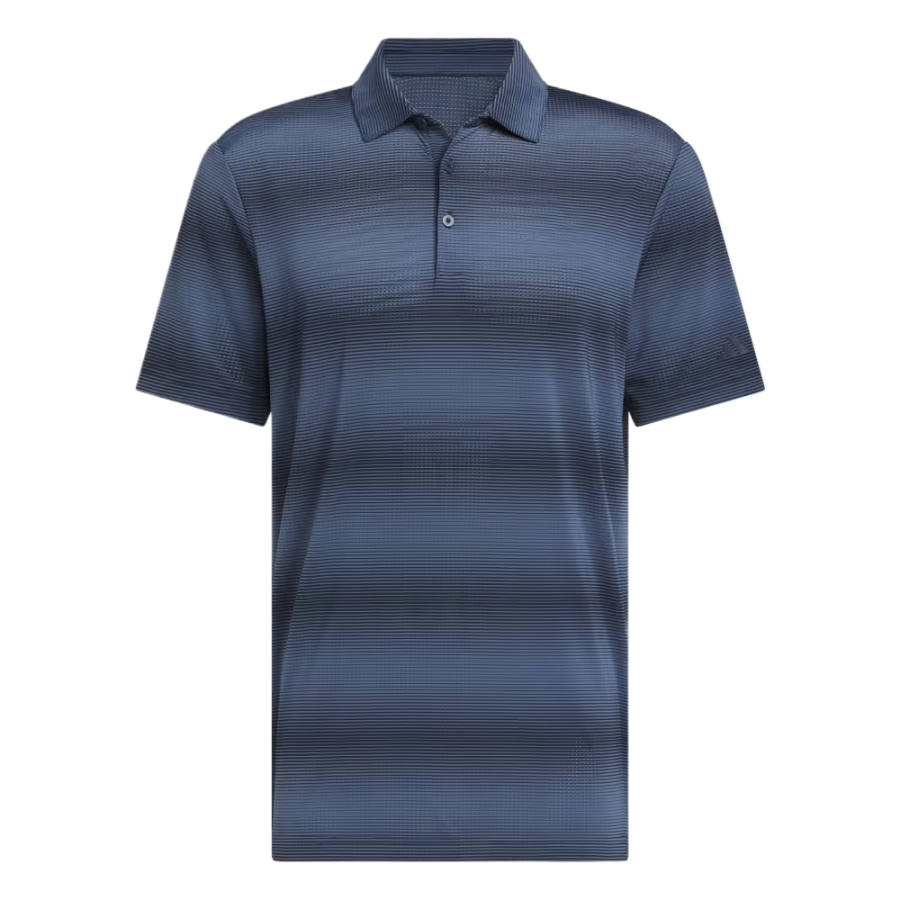 Adidas Adidas Ultimate365 Golf Clothing Men's Marine Preppy Polo Collar Moderate