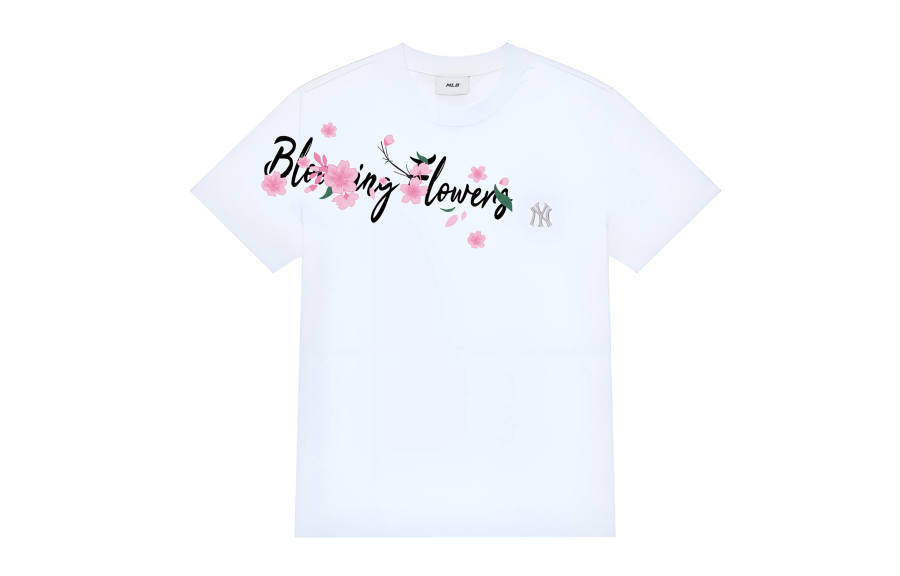 MLB MLB T Shirts Unisex White Crew Neck Moderate