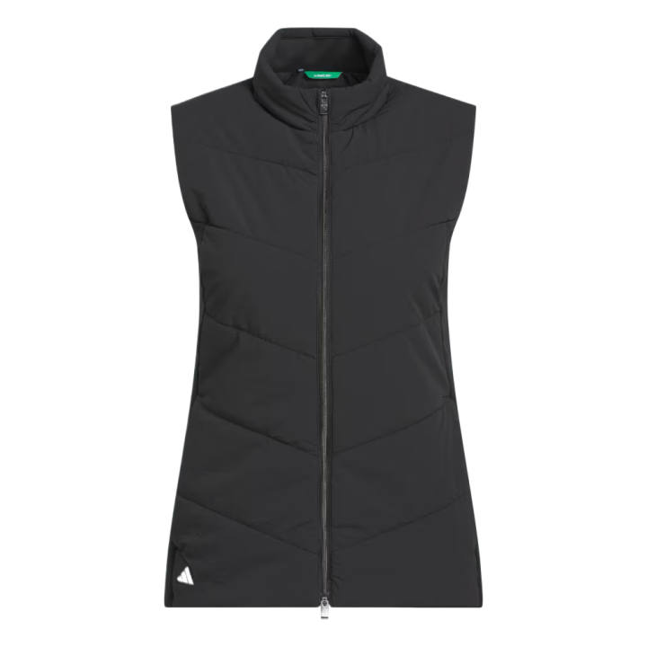 Adidas Adidas Ultimate365 Golf Clothing Women's Black Stand Collar Moderate