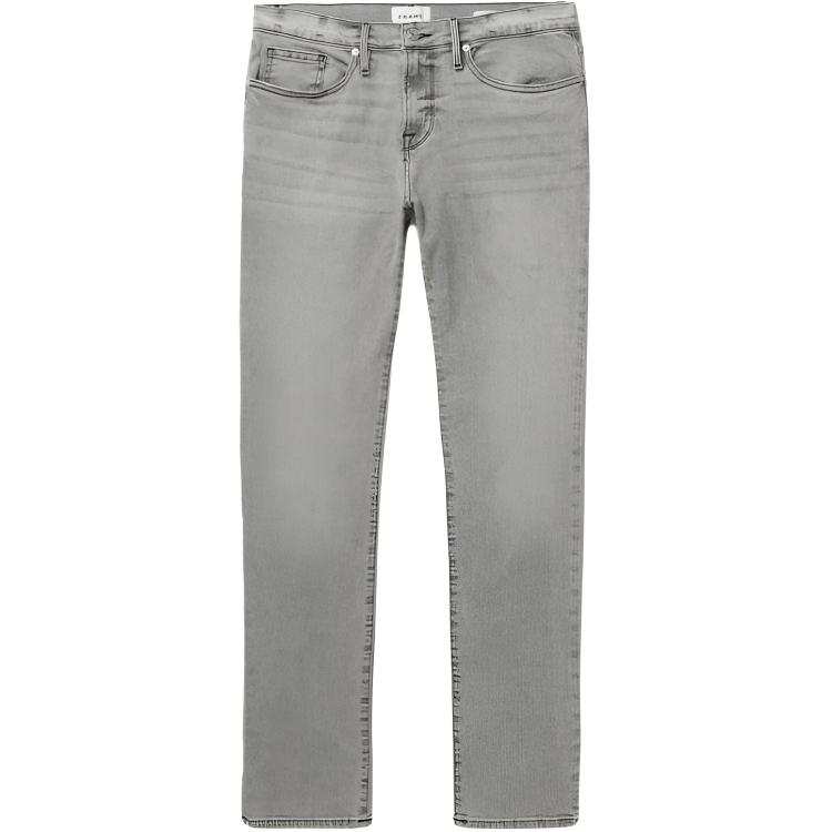 FRAME FRAME Jeans Men's Dark Gray Moderate Straight Fit Pants