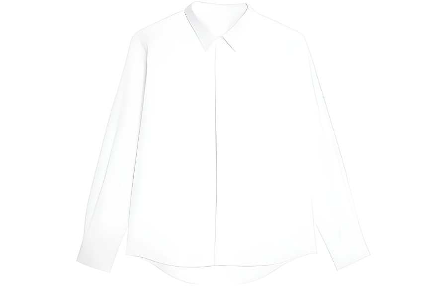 AMIPARIS AMIPARIS Shirts Men's White Lapel Moderate Other