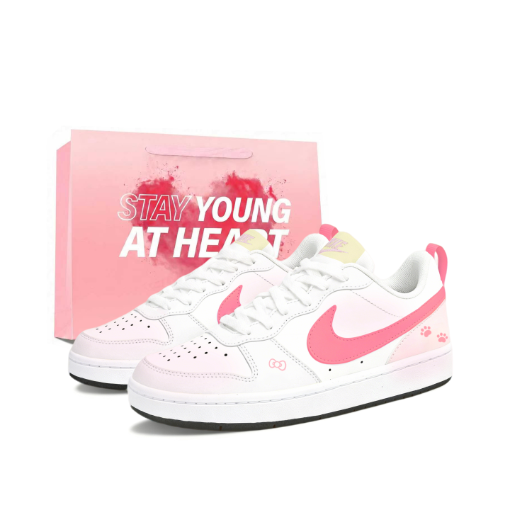 Nike Nike Court Borough Skateboard Shoes Unisex Low Top White