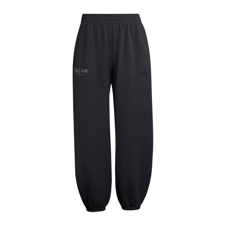 Adidas Adidas Knitted Sweatpants Women's Black Moderate Cuffed Pants