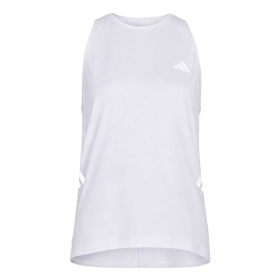 Adidas Adidas Running Tank Tops Women's Frozen Purple/White Crew Neck Moderate