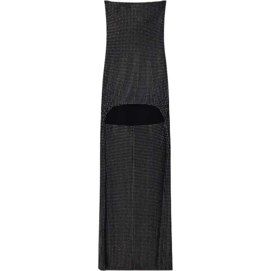 Alexander Wang Sleeveless Dresses Women's Black Moderate Long Skirt