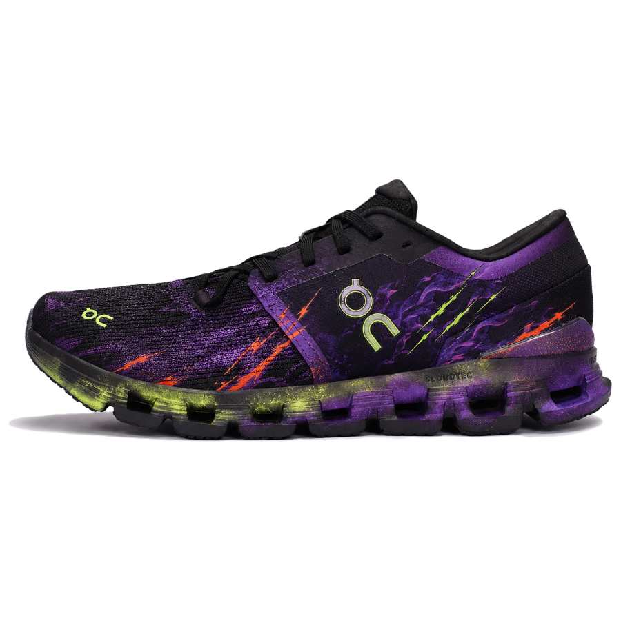 On Cloud X4 Training Shoes Women's Low Top Purple