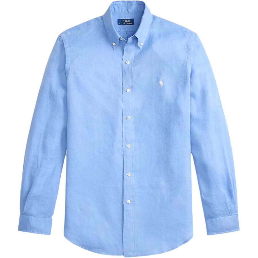 Polo Ralph Lauren Shirts Men's Blue Lapel Moderate Other